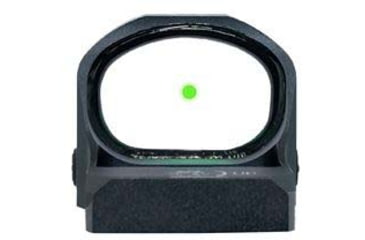 Image of Viridian 9810055 RFX15 Green Dot Reflex Sight Black 17 X 24mm 3 MOA Green Dot