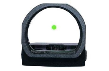 Image of Viridian 9810057 RFX35 Green Dot Reflex Sight Black 22 X 26mm 3 MOA Green Dot
