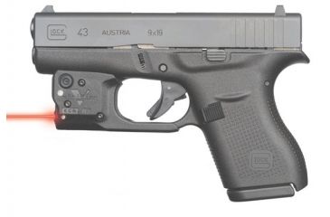 Image of Viridian Reactor 5 Red laser sight for Glock 43 featuring ECR  Includes Hybrid Belt Holster R5-R-G43