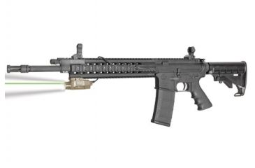 Image of Viridian X5L-RS Green Laser And Tactical LED Light With Rotary Selector Dials For Rifles Flat Dark Earth
