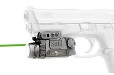 Image of Viridian X5L GEN2 Universal Green Laser Sight, 178 Lumen Tactical Light, Black, X5L
