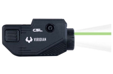 Image of Viridian Weapon Technologies C5L Custom 580 Lumen LED Green Laser Tactical Light w/ INSTANT-ON &amp; SafeCharge Power Bank, Lithium Ion, Black, 930-0058