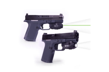 Image of Viridian Weapon Technologies C5L Custom 580 Lumen LED Green Laser Tactical Light w/ INSTANT-ON &amp; SafeCharge Power Bank, Lithium Ion, Black, 930-0058