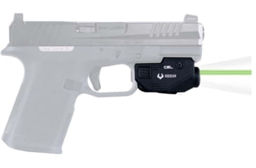 Image of Viridian Weapon Technologies C5L Custom 580 Lumen LED Green Laser Tactical Light w/ INSTANT-ON &amp; SafeCharge Power Bank, Lithium Ion, Black, 930-0058