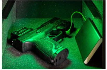 Image of Viridian Weapon Technologies C5L for Springfield Hellcat,Hellcat PRO w/ SafeCharge Power Bank Green Laser