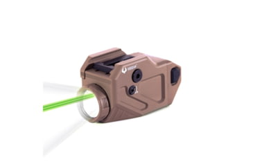 Image of Viridian Weapon Technologies C5L Universal Green Laser and 650 Lumen Tactical Light w/ Rechargeable Battery, INSTANT-ON and SafeCharge Power Bank, FDE, 930-0055