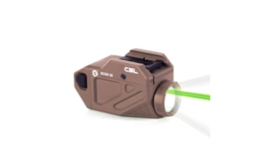 Image of Viridian Weapon Technologies C5L Universal Green Laser and 650 Lumen Tactical Light w/ Rechargeable Battery, INSTANT-ON and SafeCharge Power Bank, FDE, 930-0055