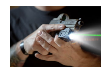 Image of Viridian Weapon Technologies C5L Universal Green Laser and 650 Lumen Tactical Light w/ Rechargeable Battery, INSTANT-ON and SafeCharge Power Bank, FDE, 930-0055