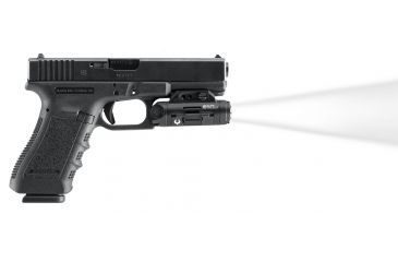 Image of Viridian Weapon Technologies FACT DUTY Universal Rail Mounted Camera w/500 Lumen Tactical Light, Black 990-0013