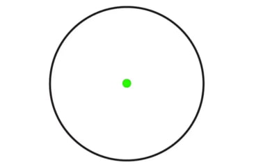 Image of EDEMO Viridian Weapon Technologies GDO 22 1x22 Green Dot Optic, 3 MOA, QD mount, Black, 981-0029, EDEMO7