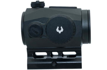 Image of EDEMO Viridian Weapon Technologies GDO 25 1x25 Green Dot Optic, 2 MOA, Fixed Mount, Black, 981-0027, EDEMO4
