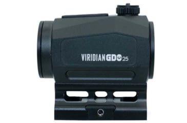 Image of EDEMO Viridian Weapon Technologies GDO 25 1x25 Green Dot Optic, 2 MOA, Fixed Mount, Black, 981-0027, EDEMO4