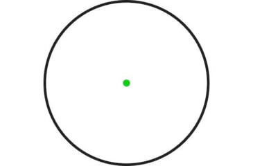 Image of USED Viridian Weapon Technologies GDO 25 1x25 Green Dot Optic, 2 MOA, Fixed Mount, Black, 981-0027, EDEMO3, Condition Fair, Used