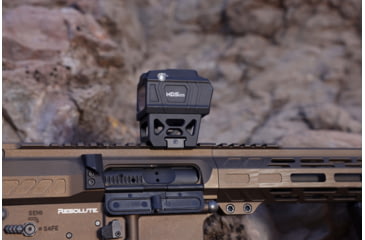 Image of Viridian Weapon Technologies MDS25 Modern Dot Sight, 1x29, 3 MOA Green Dot, T2 Mount included, Black, 981-0127