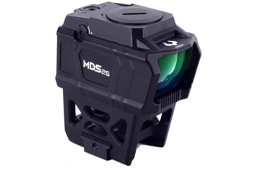 Image of Viridian Weapon Technologies MDS25 Modern Dot Sight, 1x29, 3 MOA Green Dot, T2 Mount included, Black, 981-0127