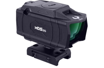 Image of Viridian Weapon Technologies MDS35 Modern Dot Sight, 1x36, 3 MOA Green Dot, T2 Mount included, Black, 981-0128