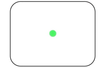Image of Viridian Weapon Technologies MDS35 Modern Dot Sight, 1x36, 3 MOA Green Dot, T2 Mount included, Black, 981-0128
