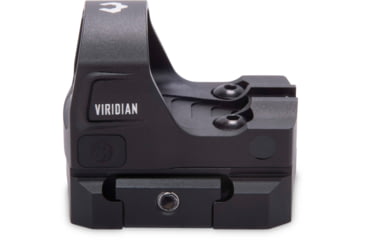Image of Viridian Weapon Technologies RFX-15 1x21mm Micro Green Dot Sight, Shield Mounting Pattern, Black, Small, 981-0019