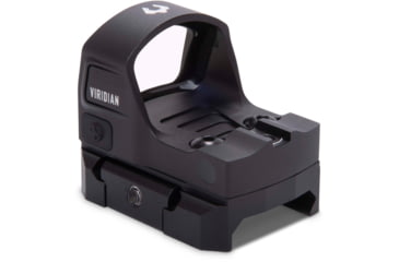 Image of Viridian Weapon Technologies RFX-15 1x21mm Micro Green Dot Sight, Shield Mounting Pattern, Black, Small, 981-0019