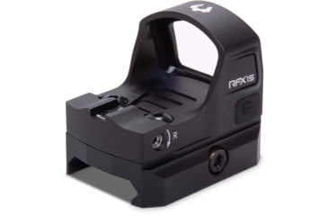 Image of Viridian Weapon Technologies RFX-15 1x21mm Micro Green Dot Sight, Shield Mounting Pattern, Black, Small, 981-0019