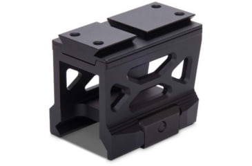 Image of Viridian Weapon Technologies RFX44 Compact Green Dot Reflex Sight, 5 MOA Green Dot Reticle, RMR Adapter, Black, 981-0107