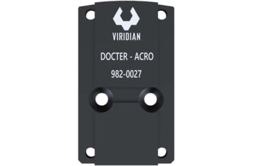 Image of Viridian Weapon Technologies RFX45 Closed Emitter Green Dot Sight includes Docter Adapter, Black, 981-0058