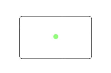 Image of Viridian Weapon Technologies RFX45 Closed Emitter Green Dot Sight includes High Mount for 1/3 Co-Witness, Black, 981-0060