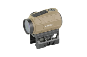 Image of Viridian Weapon Technologies VENTA Reflex Red Dot Sight, 1x22mm, 2 MOA Green Dot, Flat Dark Earth, 981-0195