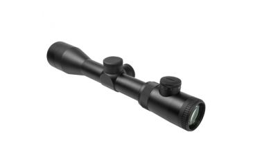 Image of VISM Safari Series 1.5, 6X42 Rifle Scope/Red And Green Illum./Cross Plex Reticle, Green Lens, Black VSAFS15642G