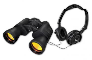 Image of Vivitar Look And Listen 10x50 Binoculars w/Headphones VIV-LD-1050