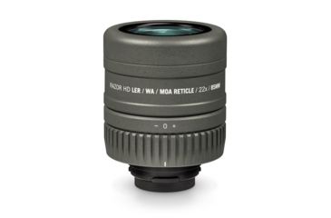 Image of Vortex HD 22x Reticle Spotting Scope Eyepiece, Razor HD 27-60x85mm, MRAD Reticle, Green, RS-85REM