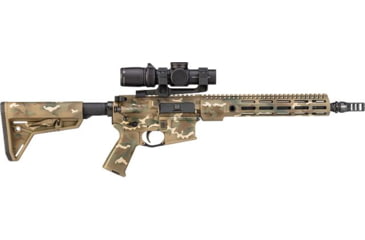 Image of Vortex AMG 1-10x24mm LPVO 34mm Tube Rifle Scope, First Focal Plane, EBR-9 MRAD Reticle, Black, AMG-11002