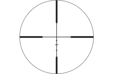 Image of Vortex Crossfire HD 3-9x40 mm 1 in Tube Rifle Scope, Second Focal Plane, Straight-Wall BDC MOA, Black, 12.5&quot;, 16.2oz, CFR-3901SW