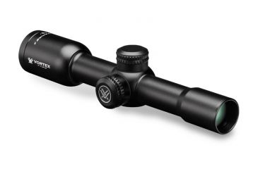 Image of Vortex Crossfire II 1x24mm Muzzleloader Rifle Scope w/ V-Plex Reticle, Black CF2-31047