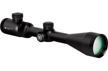Image of Vortex Crossfire II 3-9x50mm Rifle Scope, 1in Tube, Second Focal Plane, Black, Hard Anodized, Red V-Brite Reticle, MOA Adjustment, CF2-31027