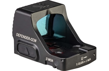Image of Vortex Defender-CCW Red Dot Sight 1x25mm, 3 MOA Reticle, Black, DFCCW-MRD3