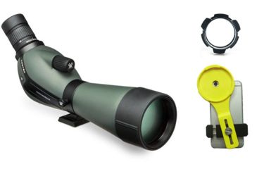 Image of Vortex Diamondback 20-60x80 Angled Spotting Scope w/FREE Phone Skope Case and Spotting Scope Adapter