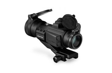 Image of Vortex OPMOD StrikeFire II Red Dot w/Cantilever AR-15 Mount 4MOA Red/Green Dot,Black SF-OP-B