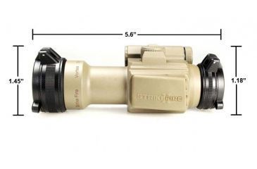 Image of EDEMO OP Exclusive - Vortex OPMOD StrikeFire II Red Dot with Cantilever AR-15 Mount 1x30mm, 4MOA, Red/Green Dot, RIF-VT-SF-OP-1, EDEMO17