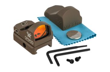Image of Vortex OPMOD Viper 1x24mm 6 MOA Red Dot Sight, FDE
