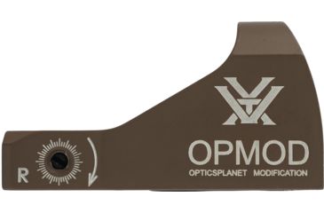 Image of Vortex OPMOD Viper 1x24mm 6 MOA Red Dot Sight, FDE, VRD-6-OP