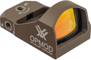 Image of Vortex OPMOD Viper 1x24mm 6 MOA Red Dot Sight, FDE, VRD-6-OP