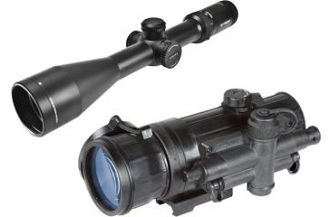 Image of Vortex Optics Viper HS 4-16x50 Rifle Scope w/ Dead-Hold BDC Reticle and Armasight Co-mr-sd Night Vision Medium Range Clip-on System Standard Definition Generation 2+ w/adapter #4