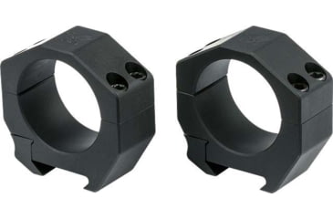 Image of Vortex Precision Matched Rifle Scope Rings, 34 mm Tube, Low - 0.92 in, Black, PMR-34-92