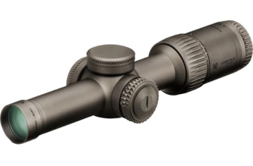 Image of Vortex Razor HD Gen II-E 1-6x24mm Rifle Scope, 30mm Tube, Second Focal Plane, Stealth Shadow, Hard Anodized, Red JM-1 BDC Reticle, MOA Adjustment, RZR-16008