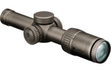 Image of Vortex Razor HD Gen II-E 1-6x24mm Rifle Scope, 30mm Tube, Second Focal Plane, Stealth Shadow, Hard Anodized, Red JM-1 BDC Reticle, MOA Adjustment, RZR-16008