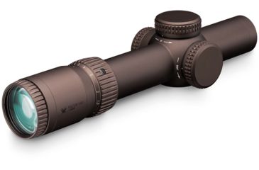 Image of Vortex Razor HD Gen III 1-10x24 mm Rifle Scope, 34 mm Tube, First Focal Plane, Stealth Shadow, Hard Anodized, Red EBR-9 MOA Reticle, MOA Adjustment, RZR-11001