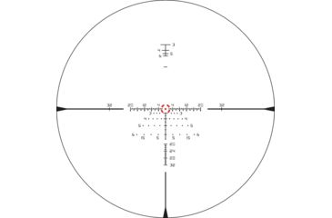 Image of Vortex Razor HD Gen III 1-10x24 mm Rifle Scope, 34 mm Tube, First Focal Plane, Stealth Shadow, Hard Anodized, Red EBR-9 MOA Reticle, MOA Adjustment, RZR-11001