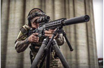 Image of Vortex Razor HD Gen III 1-10x24 mm Rifle Scope, 34 mm Tube, First Focal Plane, Stealth Shadow, Hard Anodized, Red EBR-9 MOA Reticle, MOA Adjustment, RZR-11001