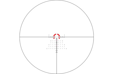 Image of Vortex Strike Eagle 1-10x24mm LPVO 30mm Tube Rifle Scope, First Focal Plane, EBR-8 BDC MRAD Reticle, Black, SE-11002